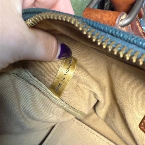 Vintage Polo Ralph Lauren Boston Bag Plaid - Picture 12 of 13